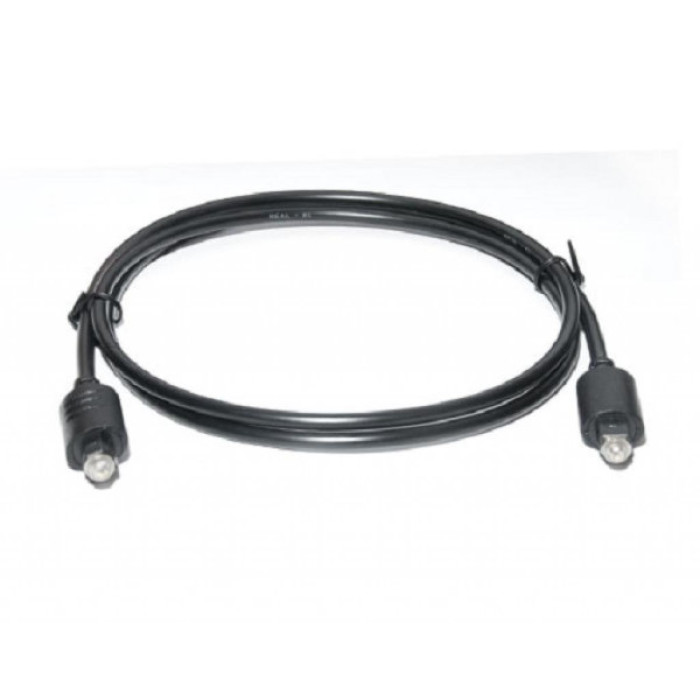 Кабель мультимедійний Optical Toslink 2.0m black REAL-EL (EL123500037)