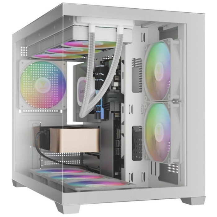 Корпус Gamdias AURA GC10M V2 WH ARGB (4711514503166)