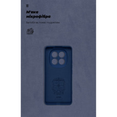 Чохол до мобільного телефона Armorstandart ICON Xiaomi Redmi Note 14 Pro+ 5G Camera cover Dark Blue (ARM79832)