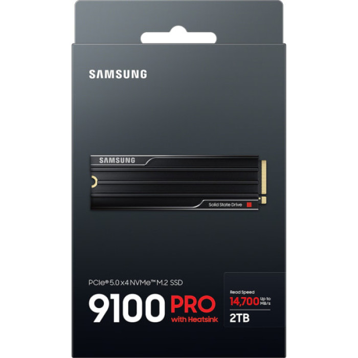 Накопичувач SSD M.2 2280 2TB 9100 PRO Heatsink Samsung (MZ-VAP2T0CW)