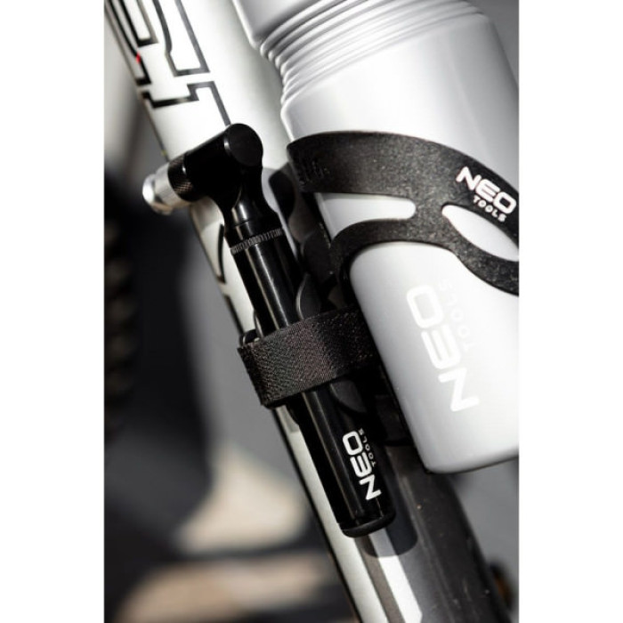 Велосипедний насос Neo Tools Tools 13.7см (91-015)