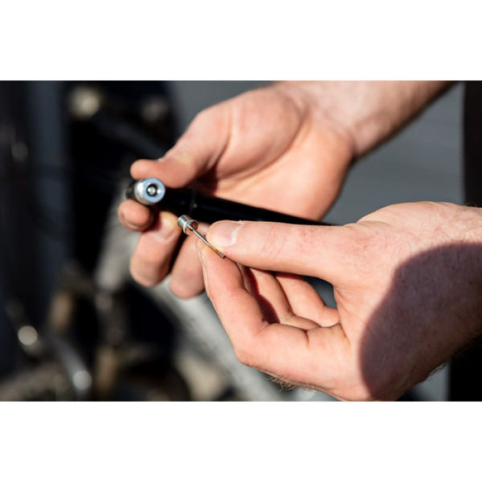 Велосипедний насос Neo Tools Tools 13.7см (91-015)