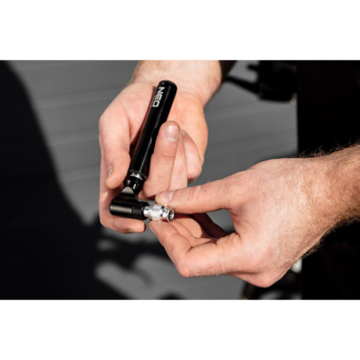 Велосипедний насос Neo Tools Tools 13.7см (91-015)