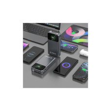 Батарея універсальна Dudao K31Pro 20000mAh 45W PD, QC, with built-in USB-C/Lightning cables (6977196682010)