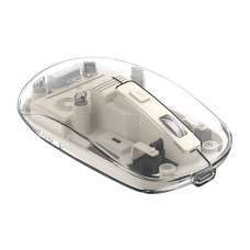 Мишка XO M12 Wireless Transparent/White (M12 White)