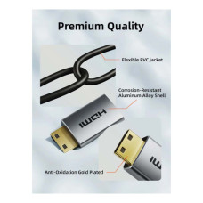 Кабель мультимедійний HDMI mini M to HDMI M 3.0m 8K60Hz Cabletime (CA915866)