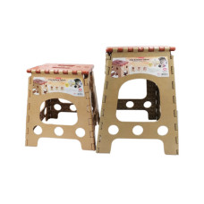 Стілець складаний Planet 45 см коричневий-бежевий (10716)