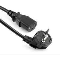 Кабель живлення C13 1.2m 0.5mm2 Merlion (PC-186 CEE7/17-C13-CCA12)