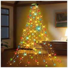 Гірлянда ColorWay Каскад LED 98 7 x 1.5 м 8 функцій (CW-G-98L71CUMC)