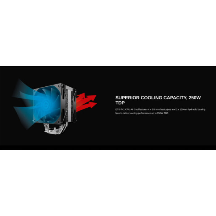 Кулер до процесора Enermax ETS-T41 Silent Edition (ETS-T41)