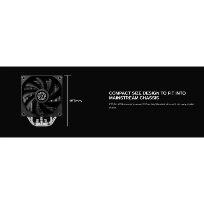 Кулер до процесора Enermax ETS-T41 Silent Edition (ETS-T41)