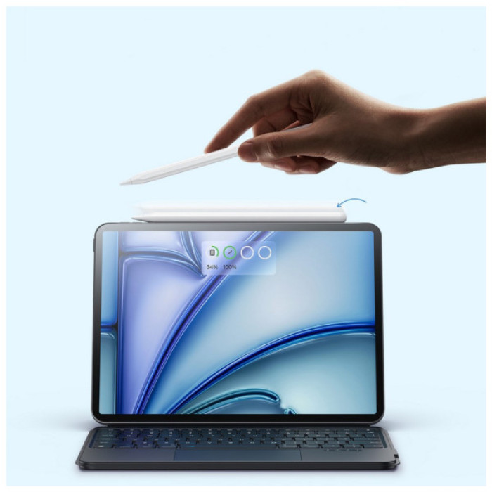 Стилус Baseus Smooth Writing 3 Wireless Charging Stylus Active White (P80080806213-00)