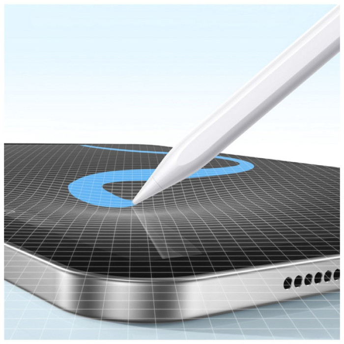 Стилус Baseus Smooth Writing 3 Wireless Charging Stylus Active White (P80080806213-00)