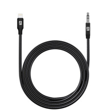 Кабель мультимедійний Lightning to 3.5mm M 1.0m black Armorstandart (ARM76889)