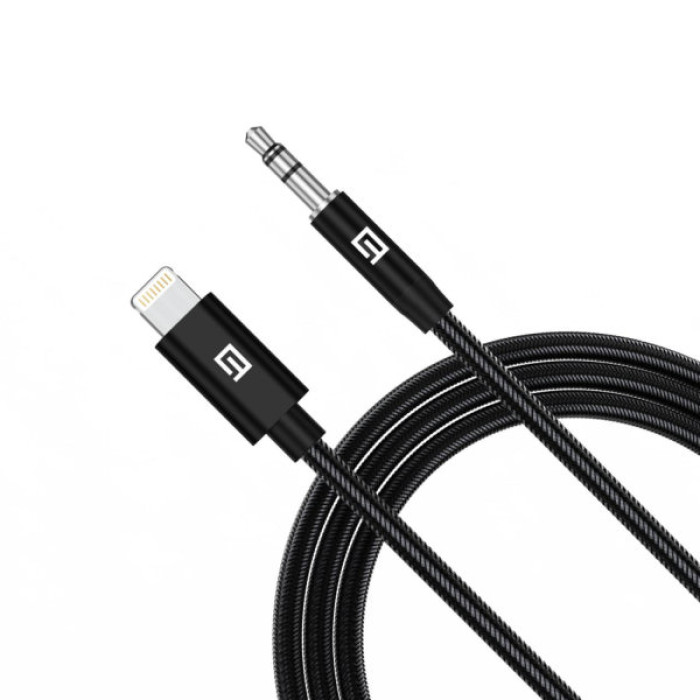 Кабель мультимедійний Lightning to 3.5mm M 1.0m black Armorstandart (ARM76889)