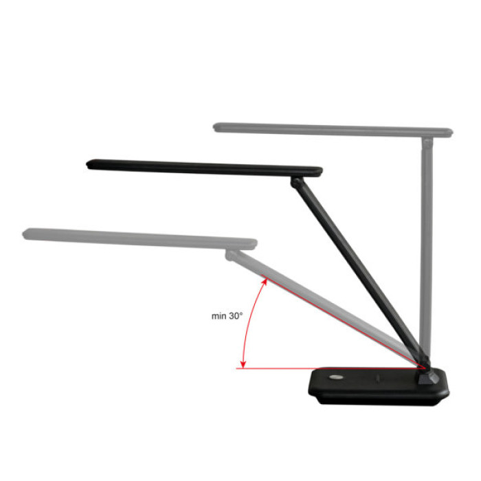 Настільна лампа Євросвітло Ridy-095 9,5Вт чорна