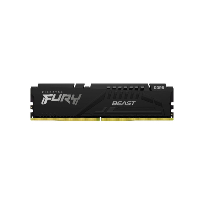 Модуль пам'яті для комп'ютера DDR5 64GB 5600 MHz Beast Black Kingston Fury (ex.HyperX) (KF556C40BB-64)