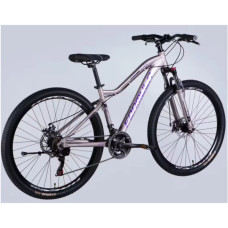 Велосипед Formula 27.5" ALPINA DD FR рама-16" AL 2026 сріблясто-фіолетовий (OPS-FR-27.5-294)