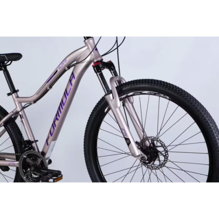 Велосипед Formula 27.5" ALPINA DD FR рама-16" AL 2026 сріблясто-фіолетовий (OPS-FR-27.5-294)