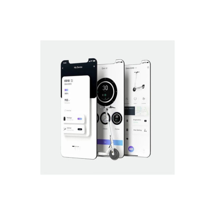 Електросамокат OKAI ES10-NEON Lite White (ES10-W)