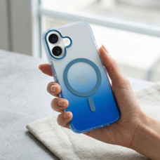 Чохол до мобільного телефона BeCover FIBRA Shock-Proof MagSafe Apple iPhone 17 Blue (715440)