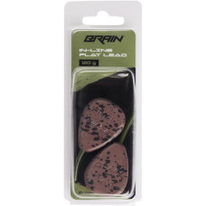 Грузило Brain In-Line Flat Lead 120g 2шт/уп Brown (1858.32.18)