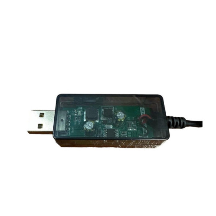 Кабель живлення USB to DC 5.5x2.1mm 0.8m 12V 1.5A XoKo (DC-5-12-1,5A)