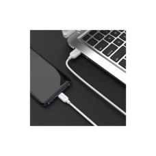 Дата кабель USB 2.0 AM to USB-C 2.0m 2.4A white BOROFONE (6957531090021)
