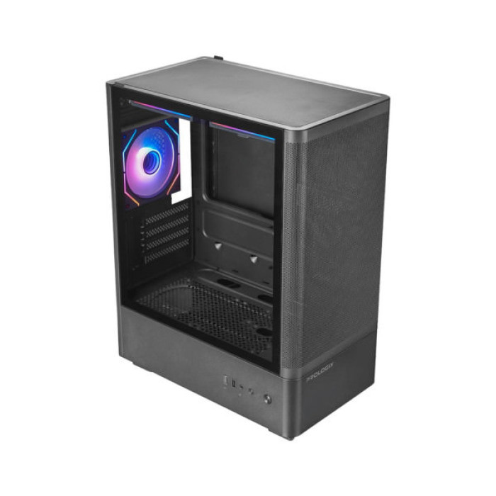 Корпус Prologix Lumi GM-01MAB Mesh Black