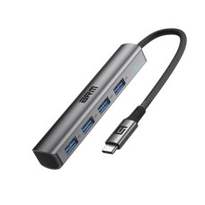 Концентратор Armorstandart USB-C to 4USB Grey (ARM69364)