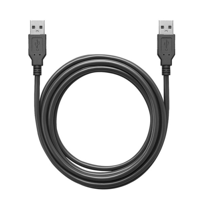 Дата кабель USB 2.0 AM/AM 1.0m black ColorWay (CW-CBUU071-BK)