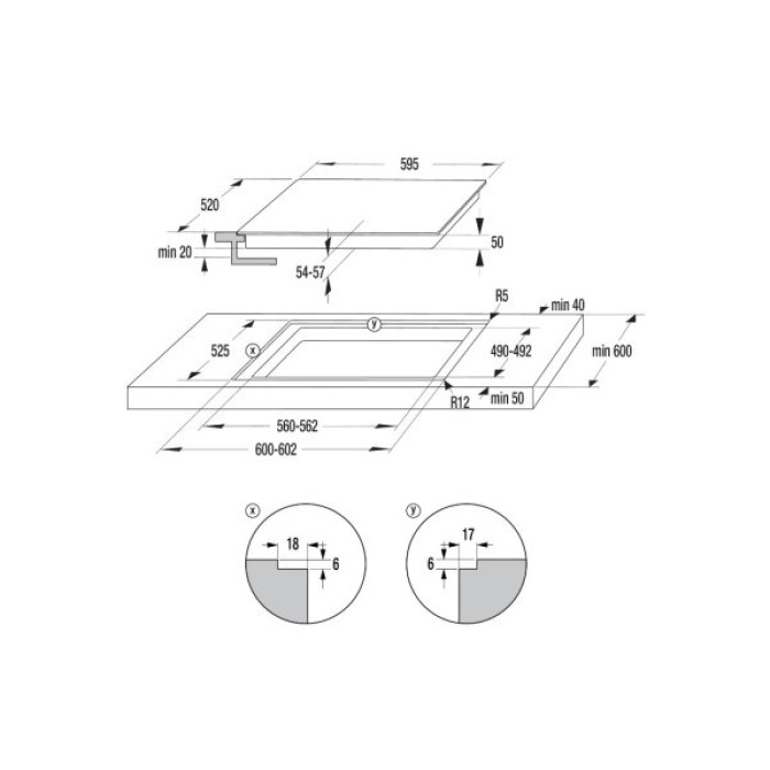 Варочна поверхня Gorenje ECT643BSC