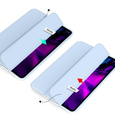 Чохол до планшета BeCover Tri Fold Soft TPU Silicone Apple iPad Air 13" M2/M3 (2024/2025) Light Blue (711741)