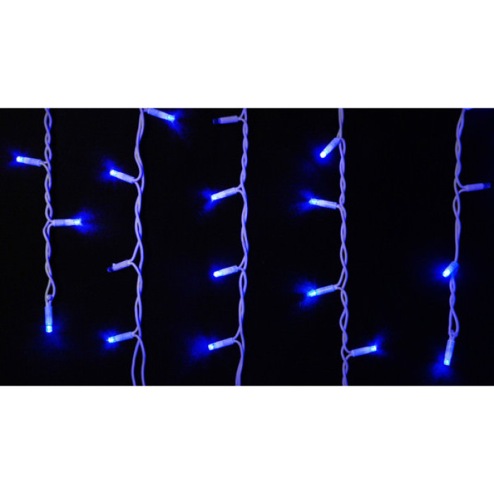 Гірлянда Delux ICICLE 75 LED 2 x 0.7 м IP44 EN Синій/білий (90016592)