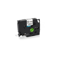 Стрічка для принтера етикеток UKRMARK трубка термозбіжна сумісна з HSe-221, 8,8мм х 1,5м, black on white (900410)