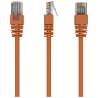Патч-корд 0.5м, UTP, cat.5e, CCA, orange Cablexpert (PP12-0.5M/O)