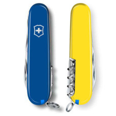 Ніж Victorinox Huntsman Ukraine 91 мм Синьо-жовтий (1.3713.2.8)