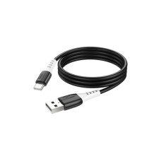 Дата кабель USB 2.0 AM to USB-C 1.0m 3A Black HOCO (6931474768575)