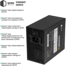 Блок живлення Qube 1650W (QBF-HP1-1650GD-14C)