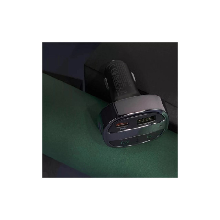 FM модулятор HOCO E70, Black, Box