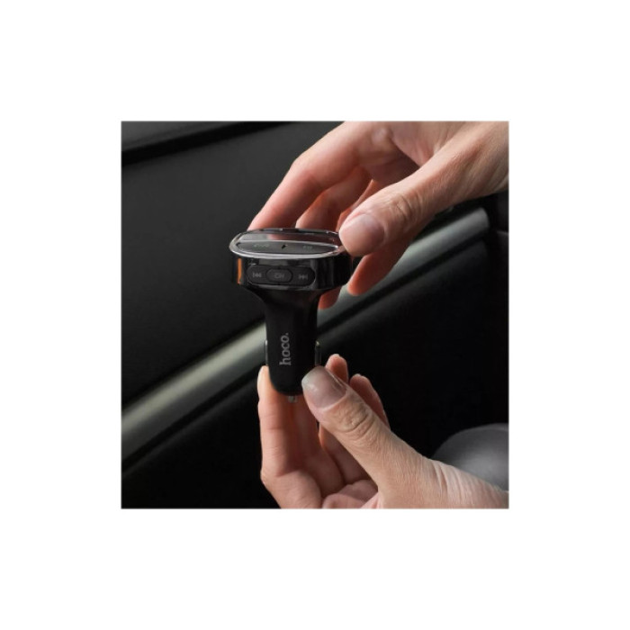 FM модулятор HOCO E70, Black, Box