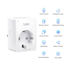Розумна розетка TP-Link Tapo P110 (2-pack) (Tapo P110(2-pack))