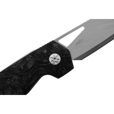 Ніж Maserin W1 Tungsteno, карбід вольфрама, fat carbon, чорний (373/WTN)