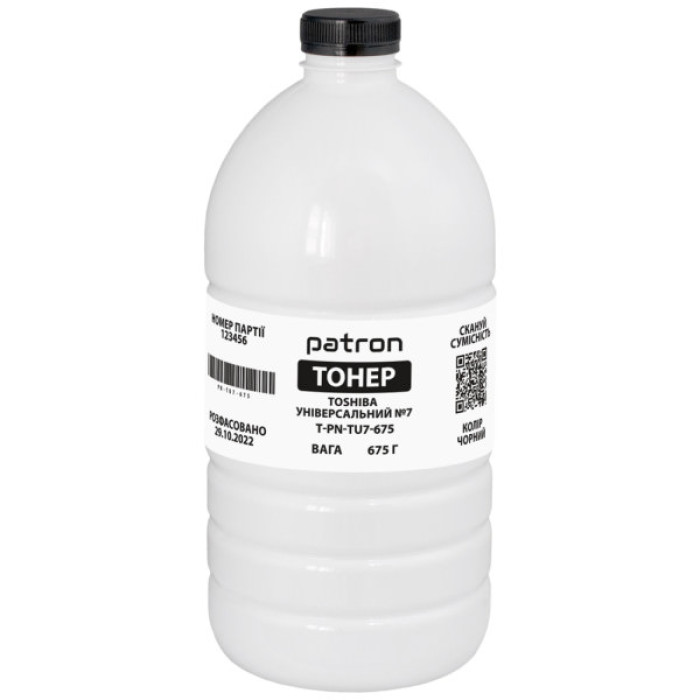 Тонер Toshiba universal 7, 675 г Patron (PN-TU7-675)