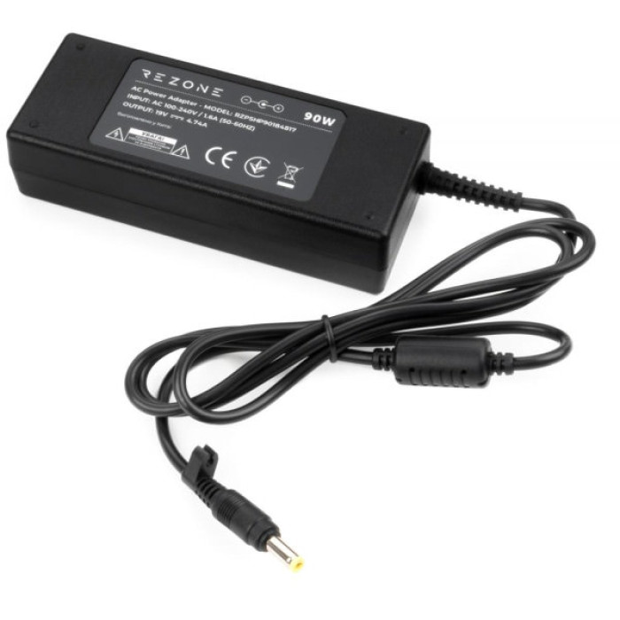 Блок живлення до ноутбуку Rezone HP 90W 18.5V 4.74A 4.8*1.7 (RZPSHP90184817)