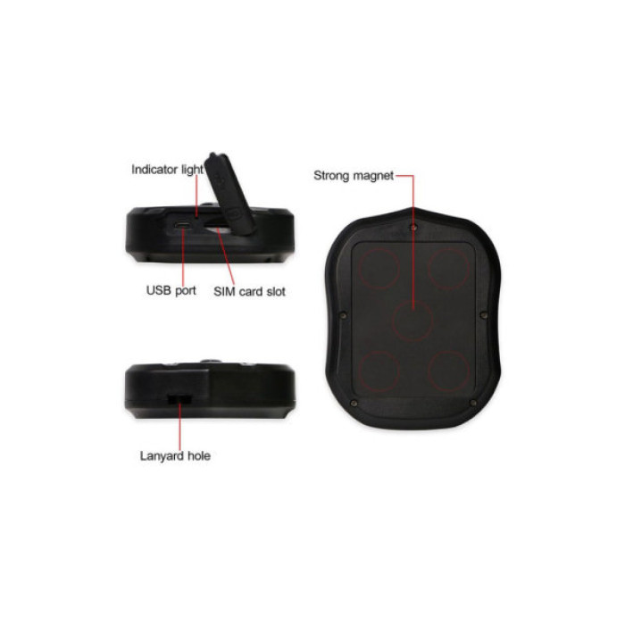 GPS трекер Voltronic TK-STAR TK-905B з магнітом 5 кг і акб 10000Ah на 150 діб Q50 (TK-905B)