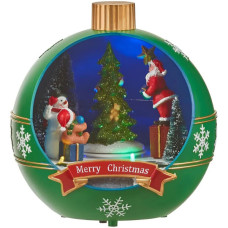 Прикраса декоративна Luville Collectables Куля Новорічна 18.5 х 17 см Зелена (8718861435313GREEN)