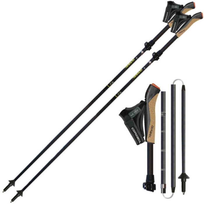 Палиці для скандинавської ходи Gabel Nordic Carbon Feather XTS (7009399400000) (DAS303988)