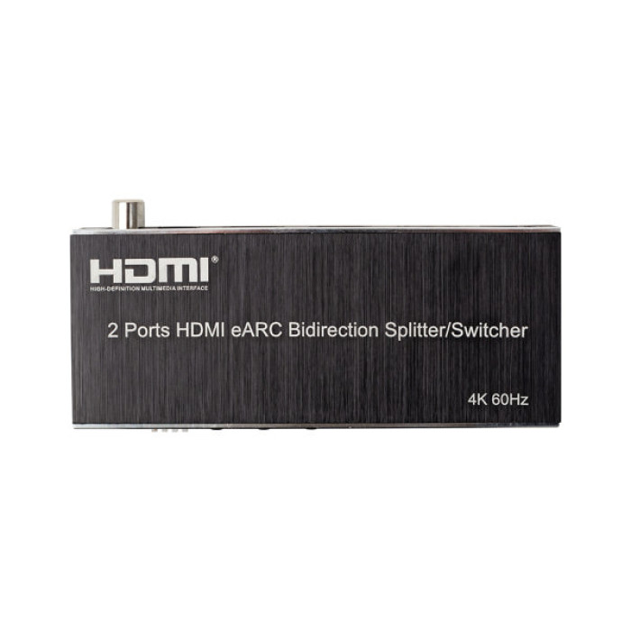 Розгалужувач PowerPlant 2 Ports HDMI eARC (CA914906)