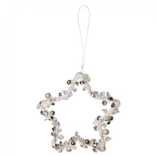 Прикраса декоративна YES! Fun Золота зірка 15 см (974726)